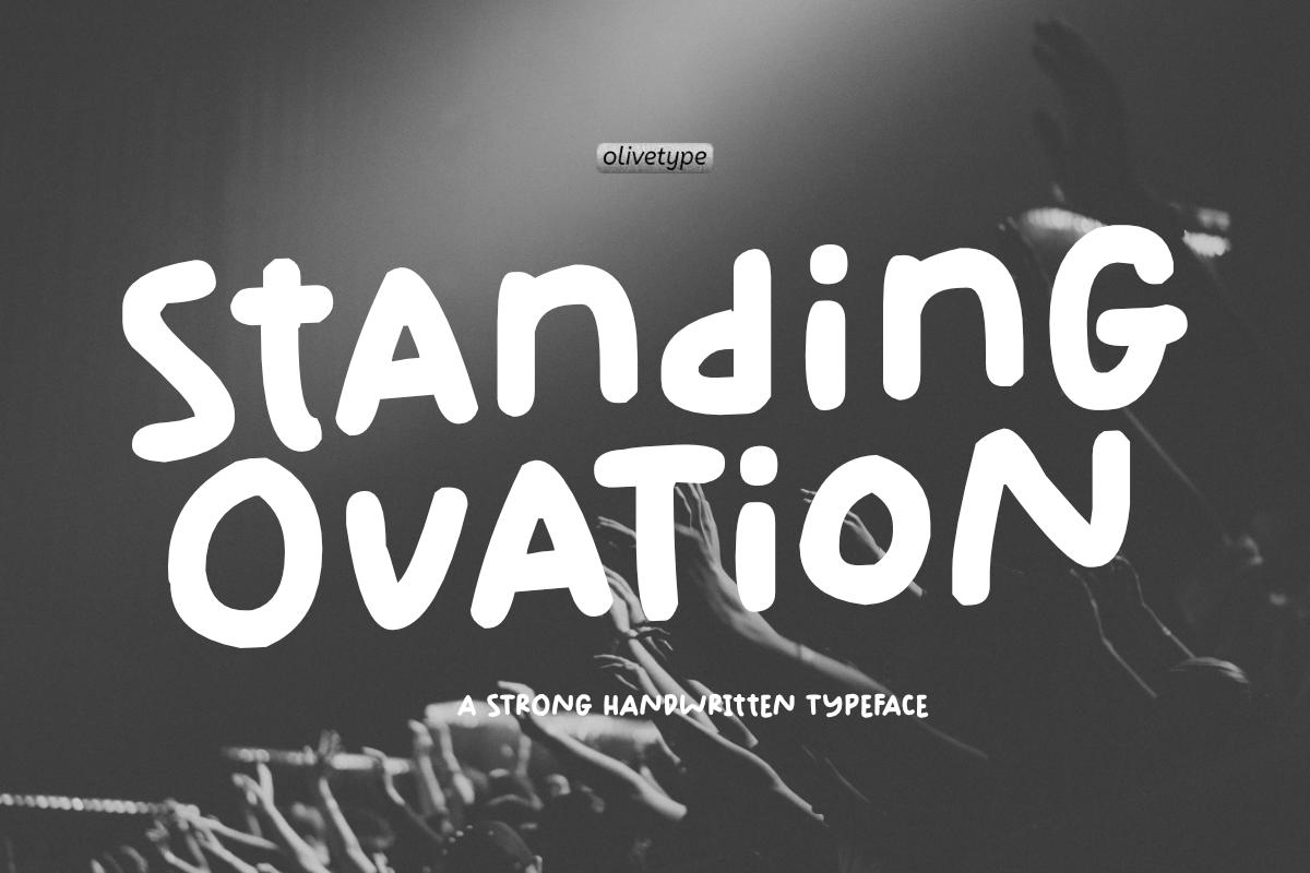 Standing Ovation Font