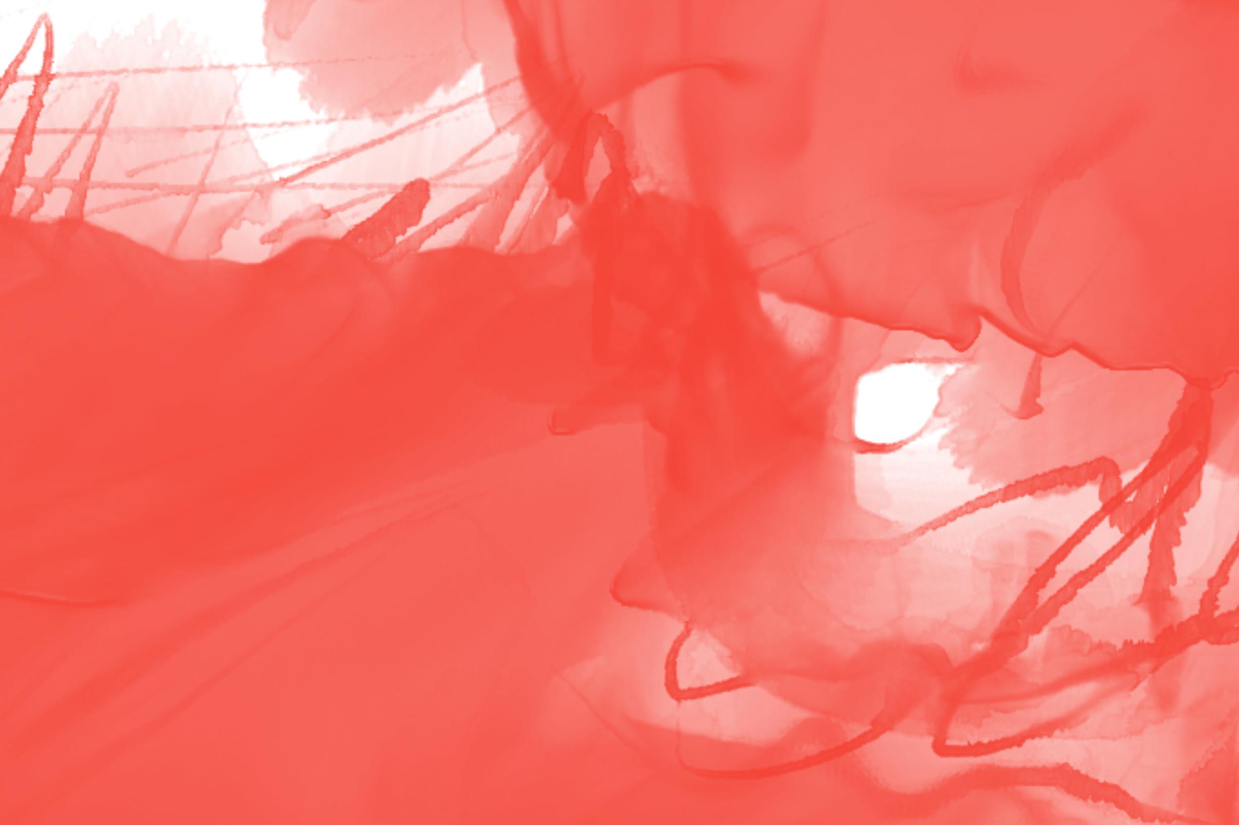 Watercolor Stains Wedding