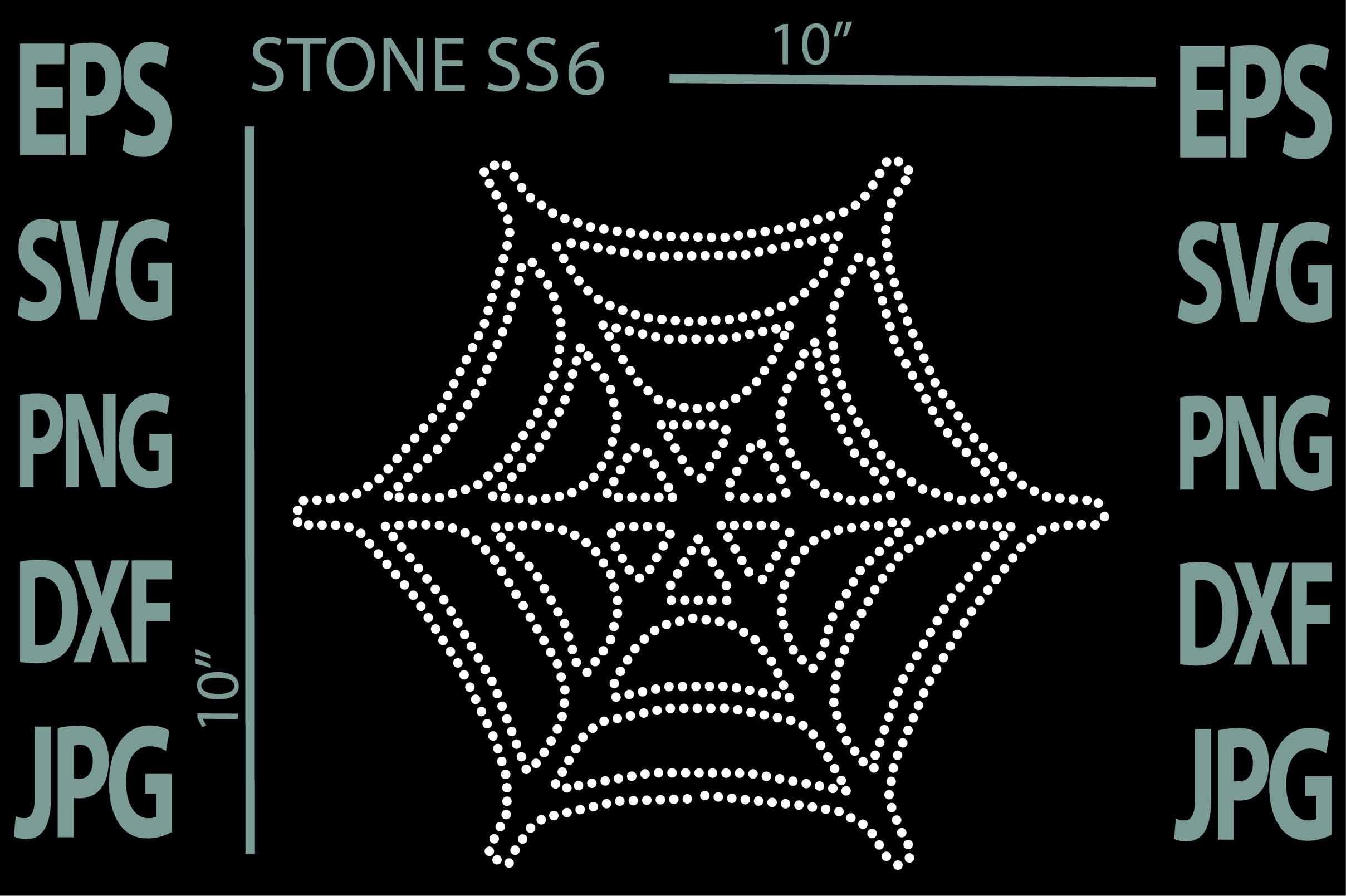 Rhinestone Spider Web .