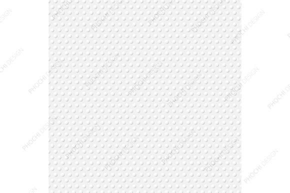 Abstract White Dots Circles Pattern