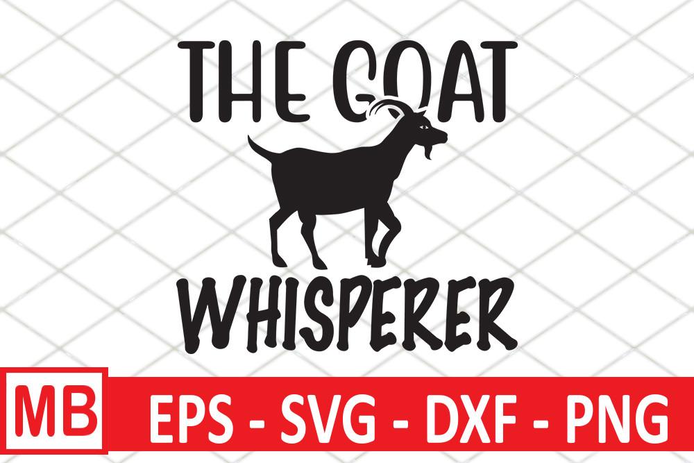 Goat Svg Design, the Goat Whisperer