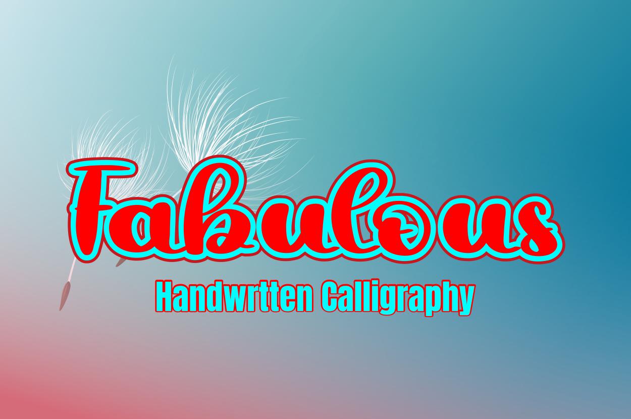 Fabulous Font