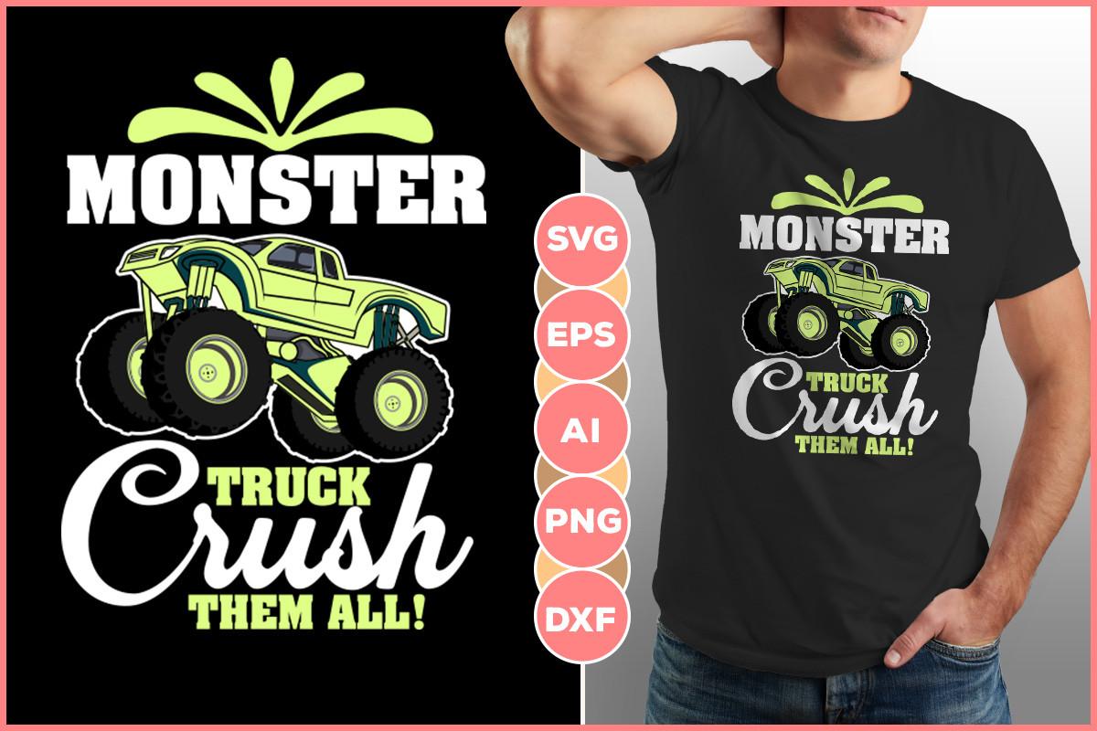 Monster Truck Sublimation
