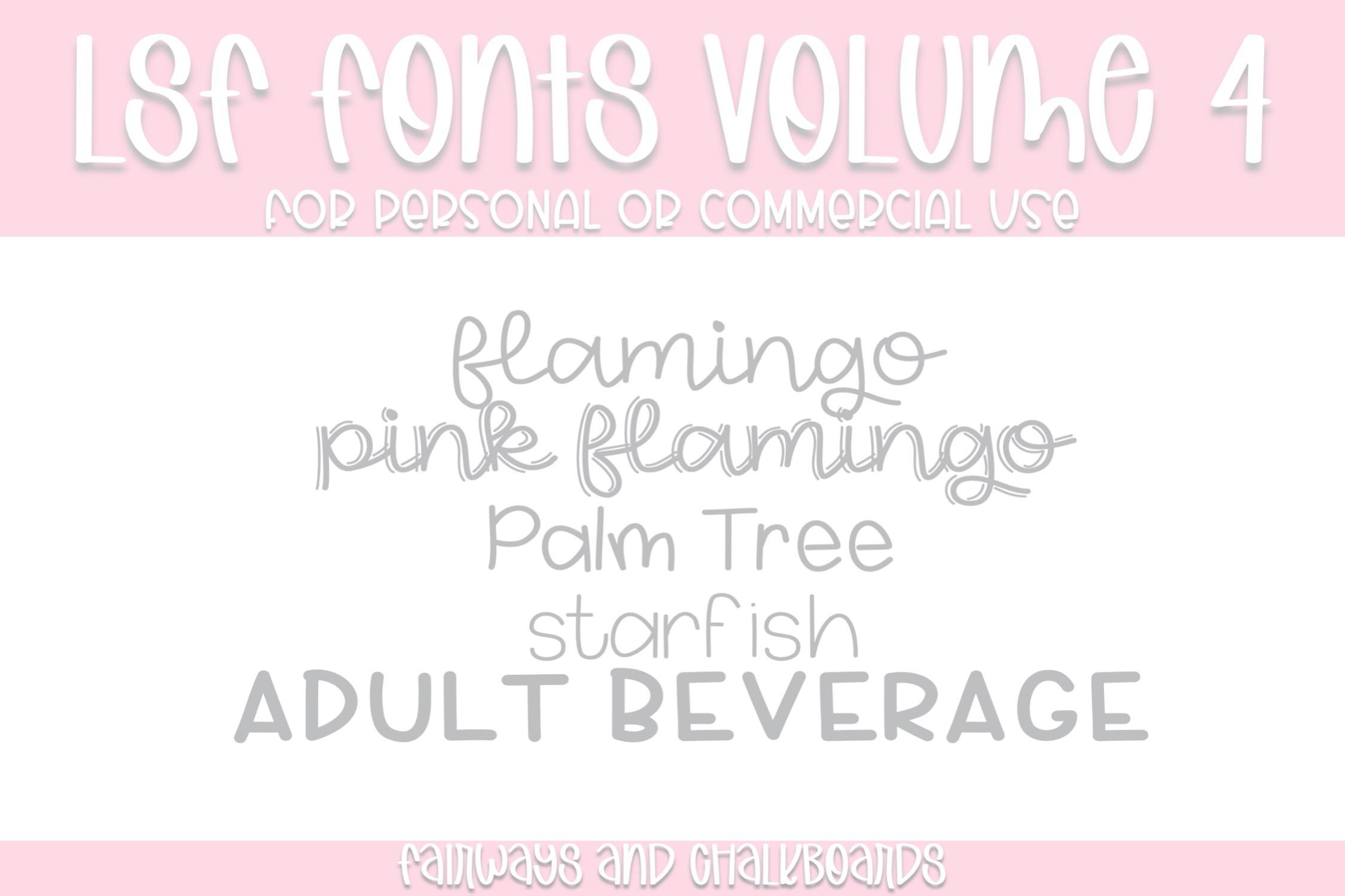 LSF Volume 4 Font