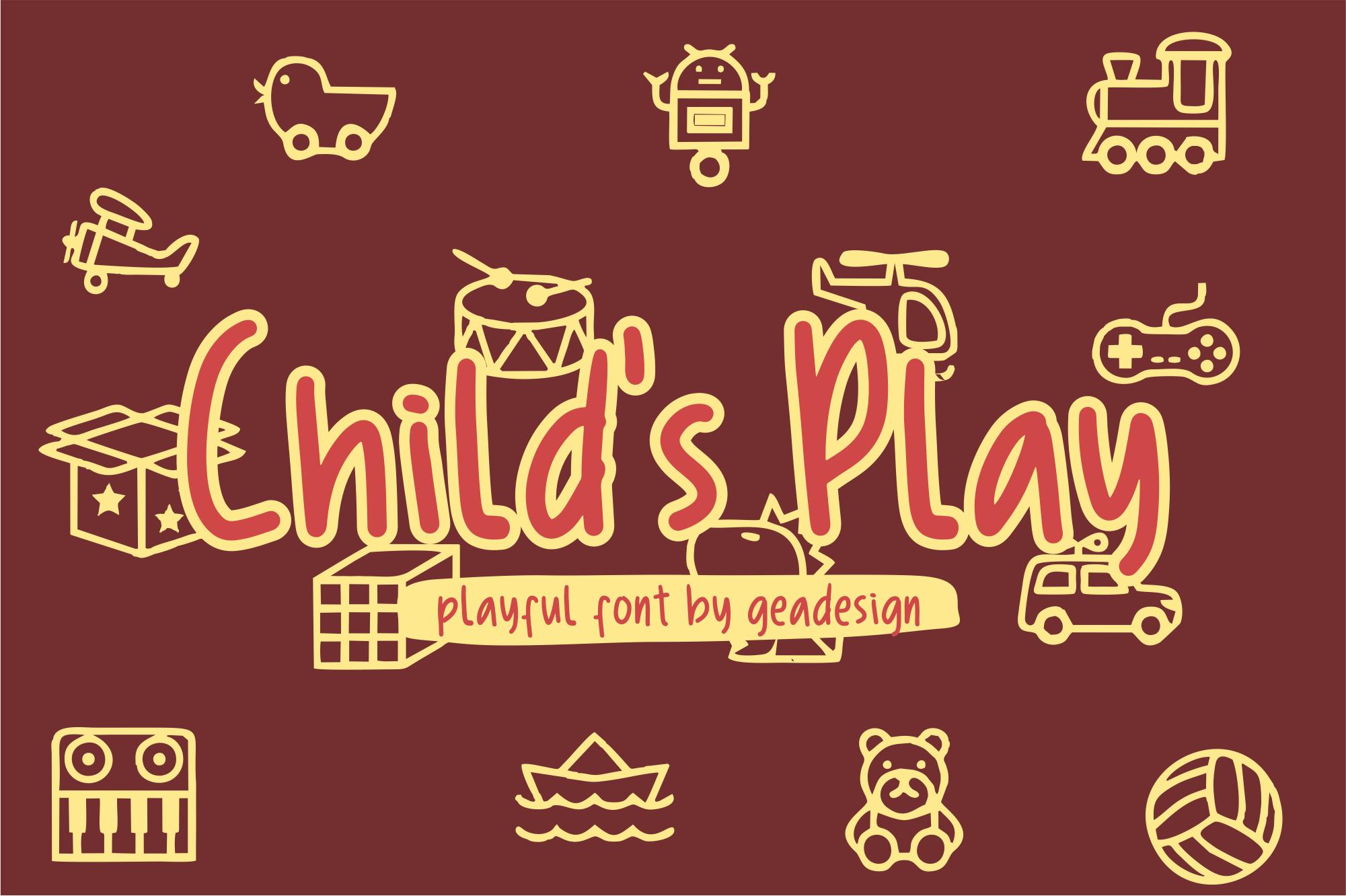Child's Play Font