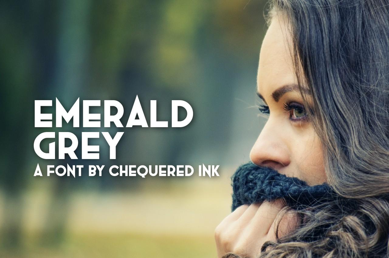 Emerald Grey Font