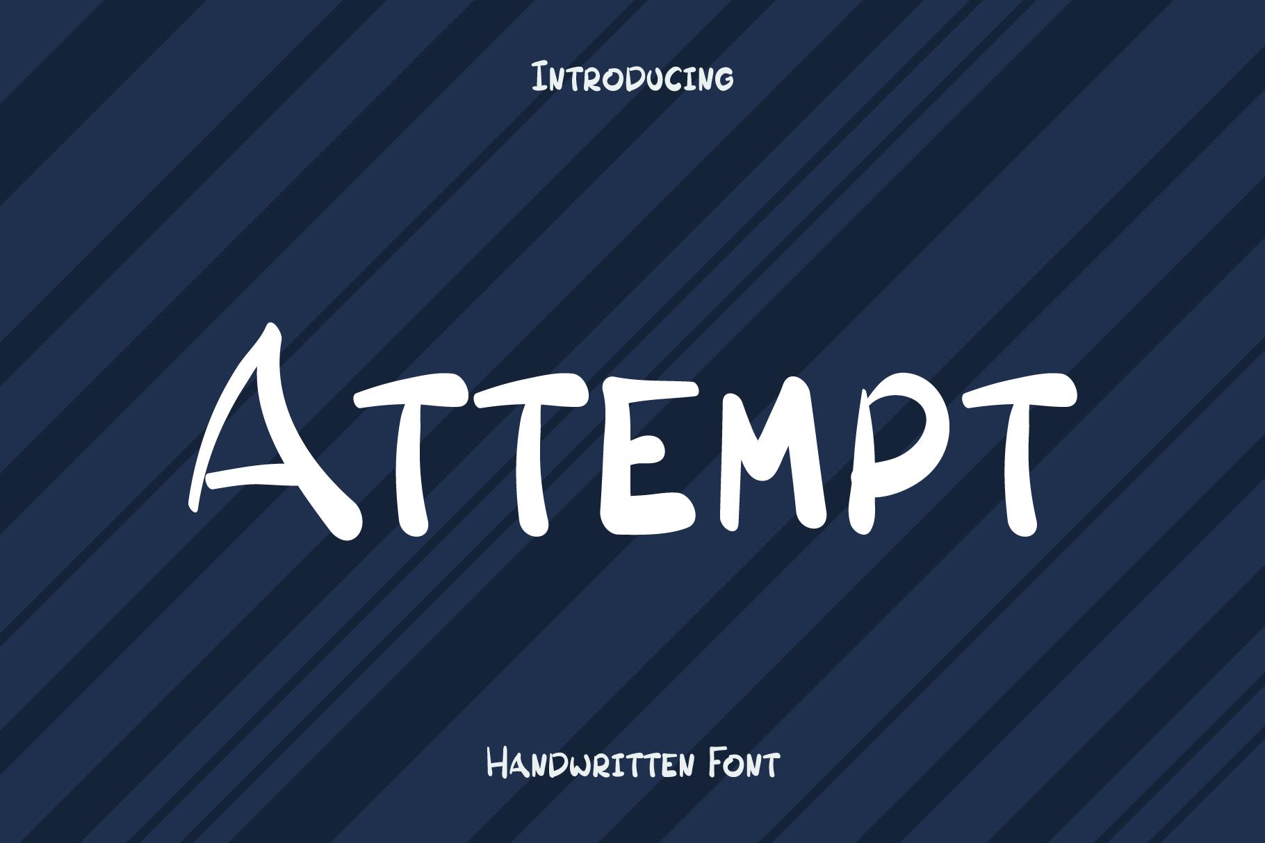 Attempt Font