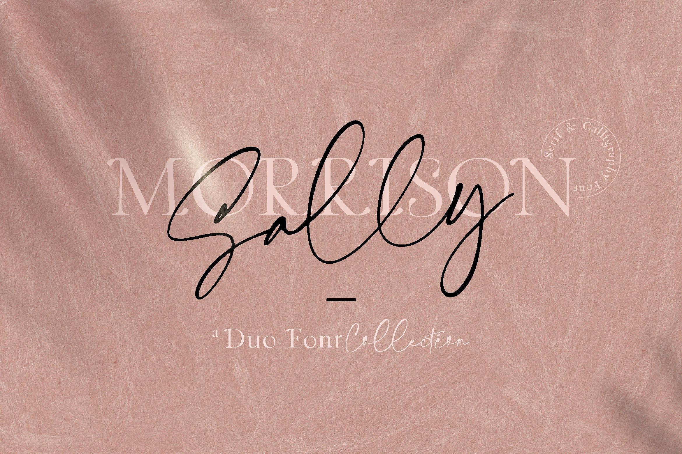 Sally Morrison Duo Font