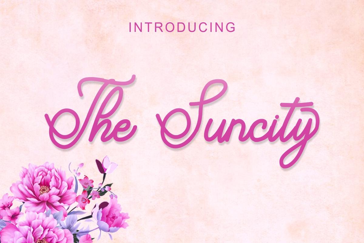 The Suncity Font
