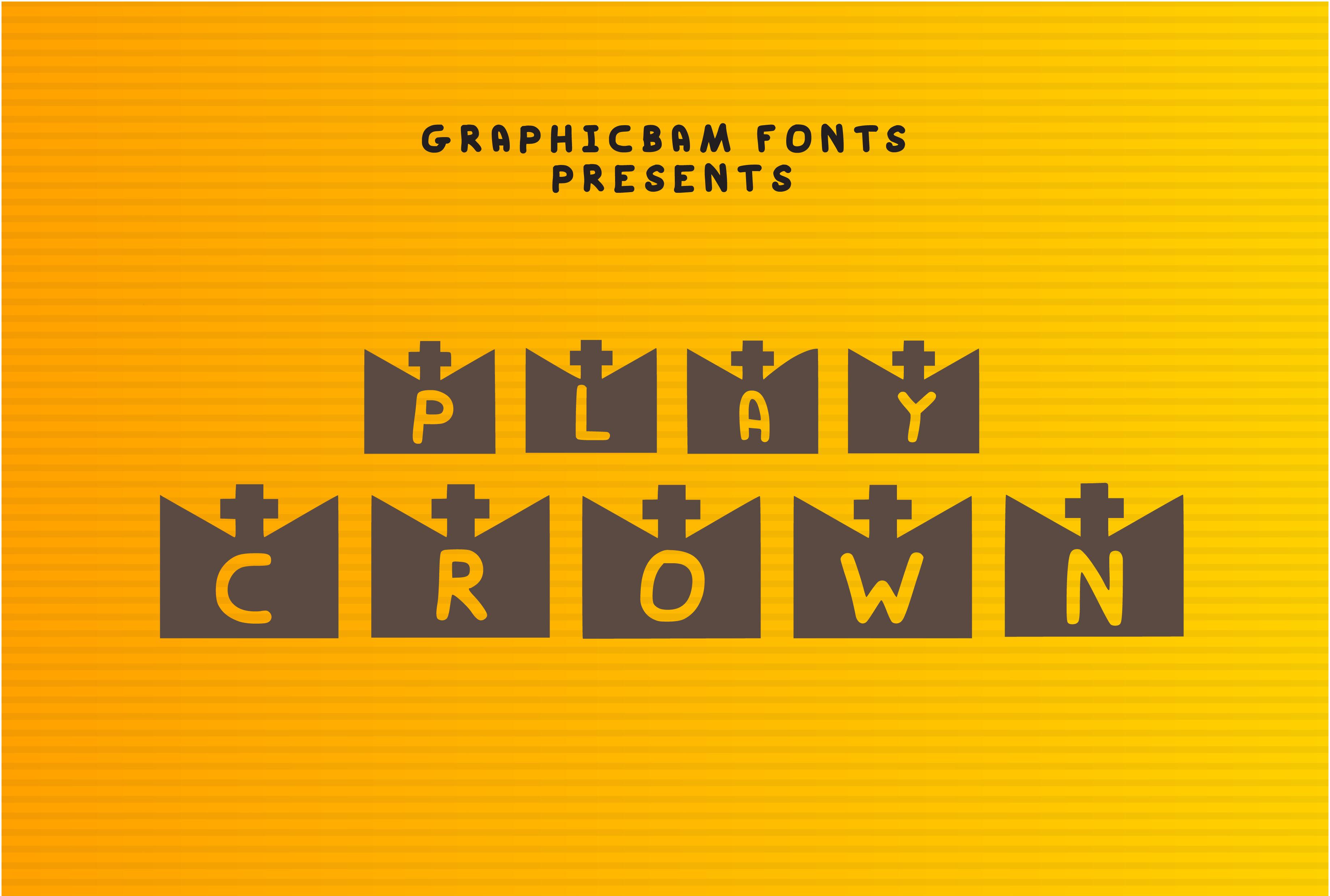 Play Crown Font
