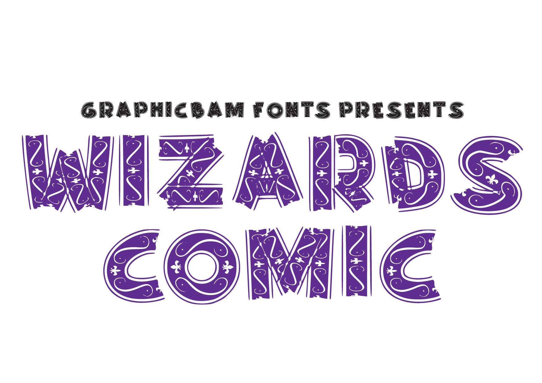Wizards Comic Font