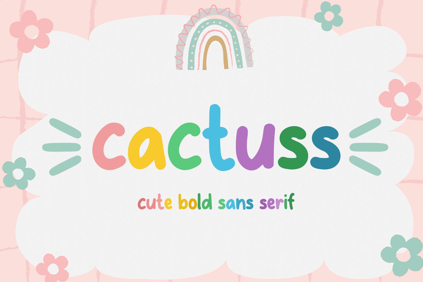 Cactuss Font