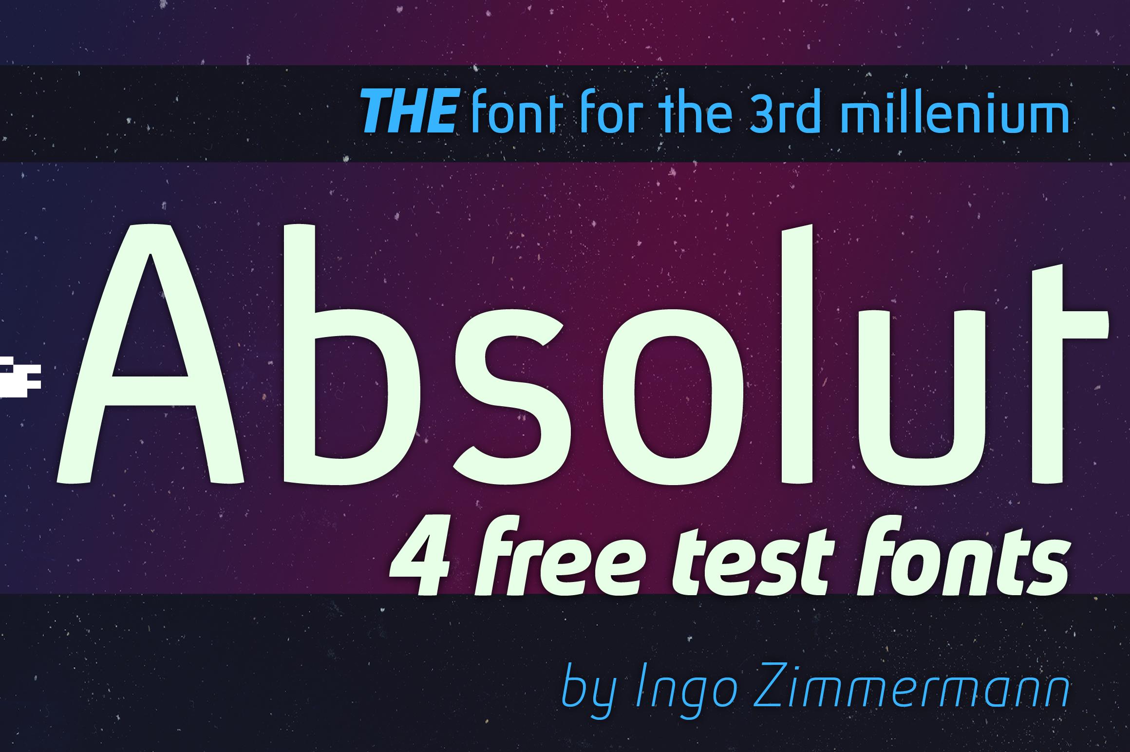 Absolut Font