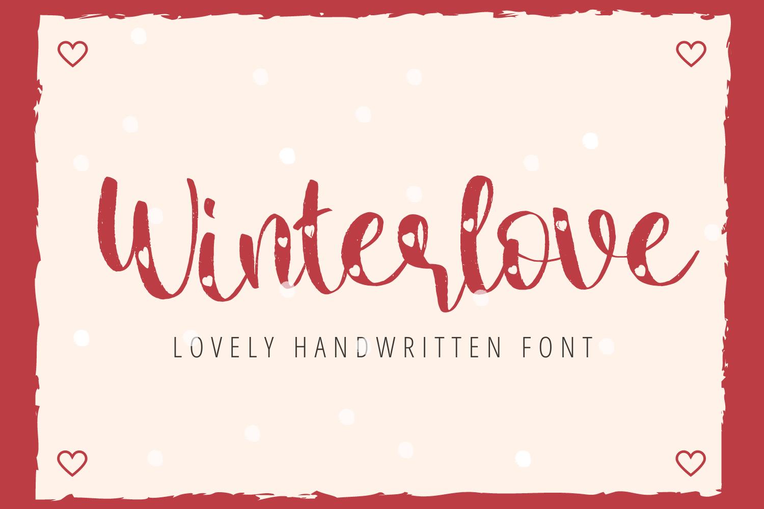 Winterlove Font