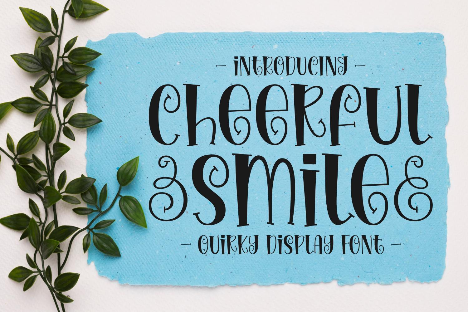 Cheerful Smile Font
