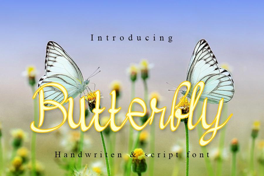 Butterfly Font