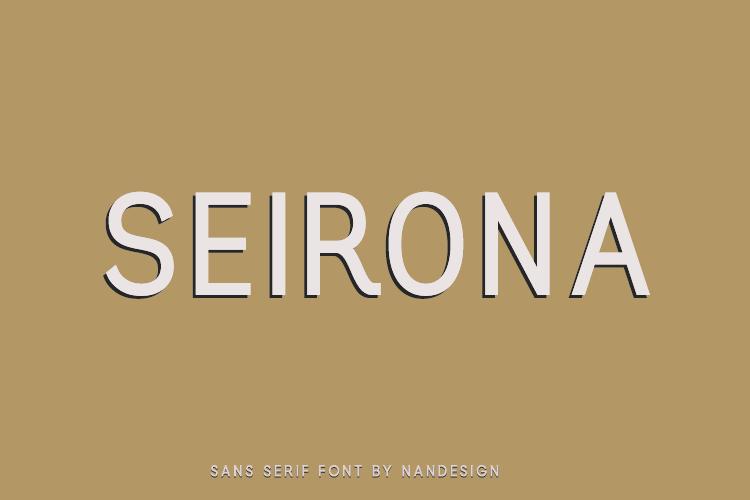 Seirona Font