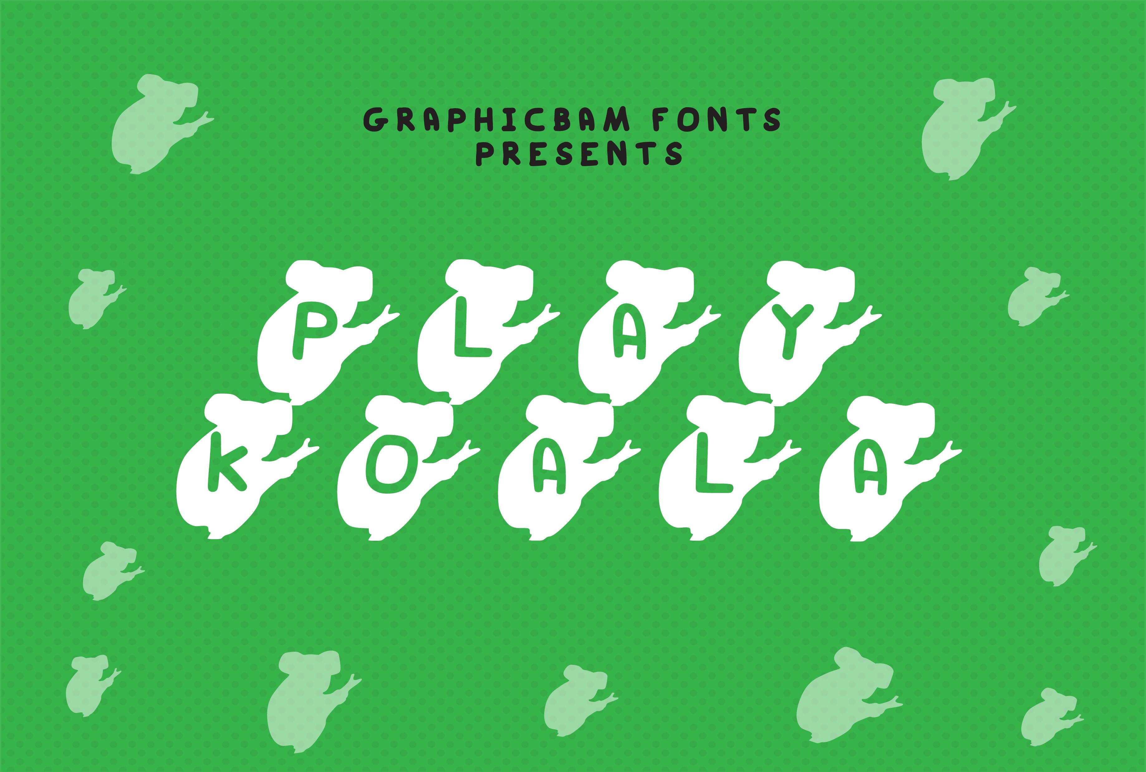 Play Koala Bear Font