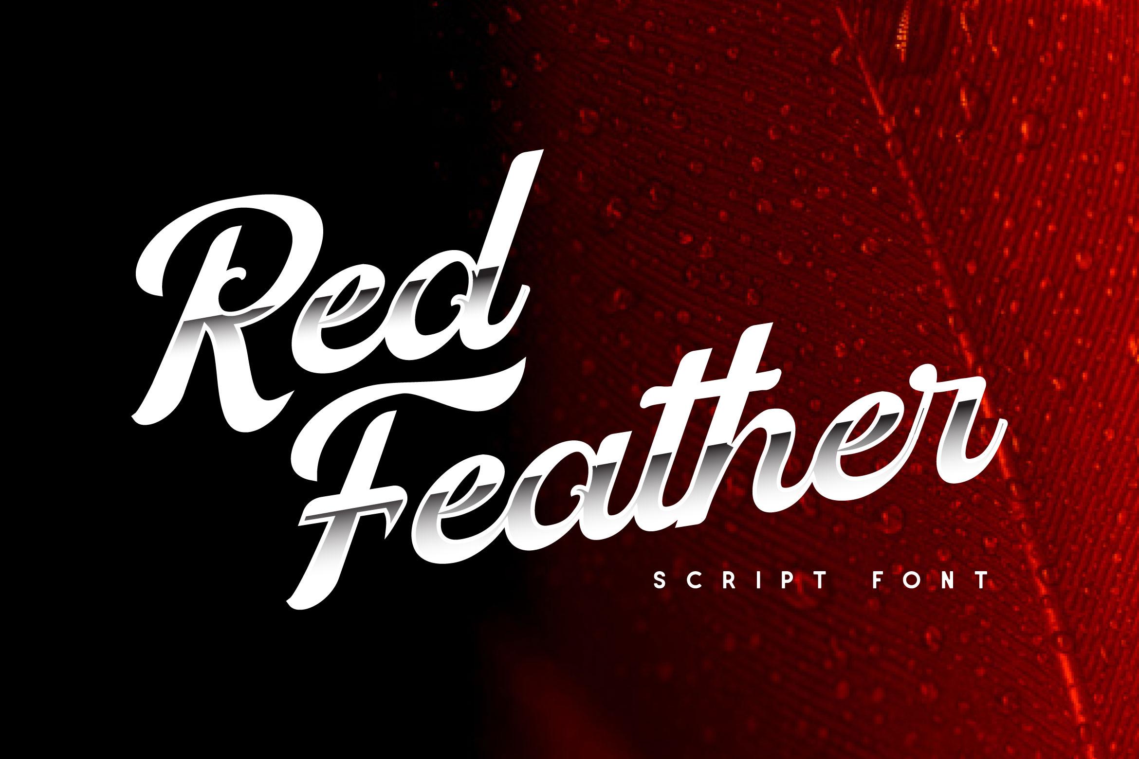 Red Father Font