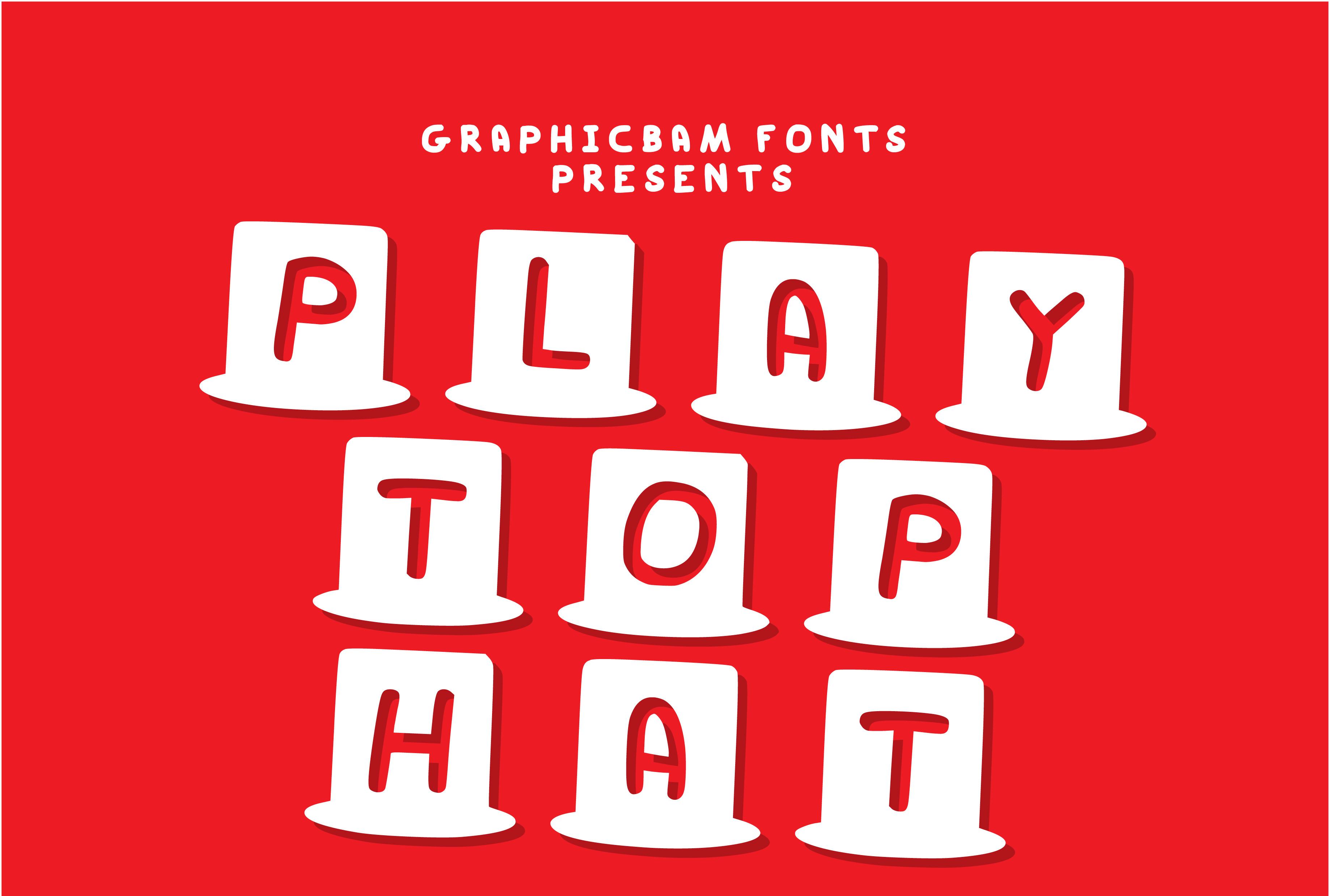 Play Top Hat Font