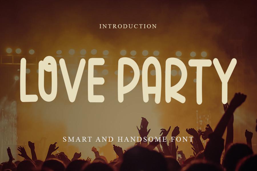 Love Party Font