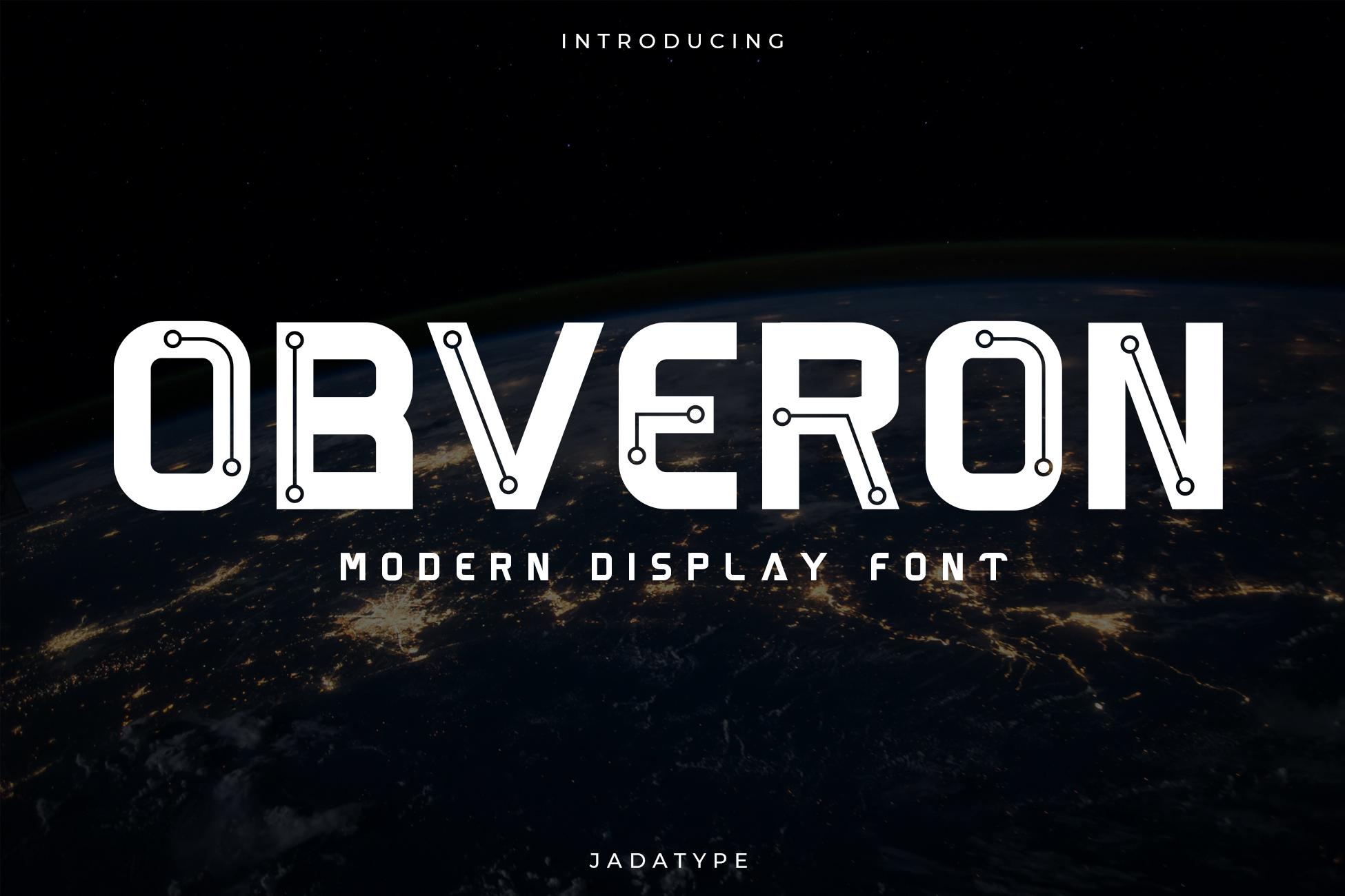 Obveron Font