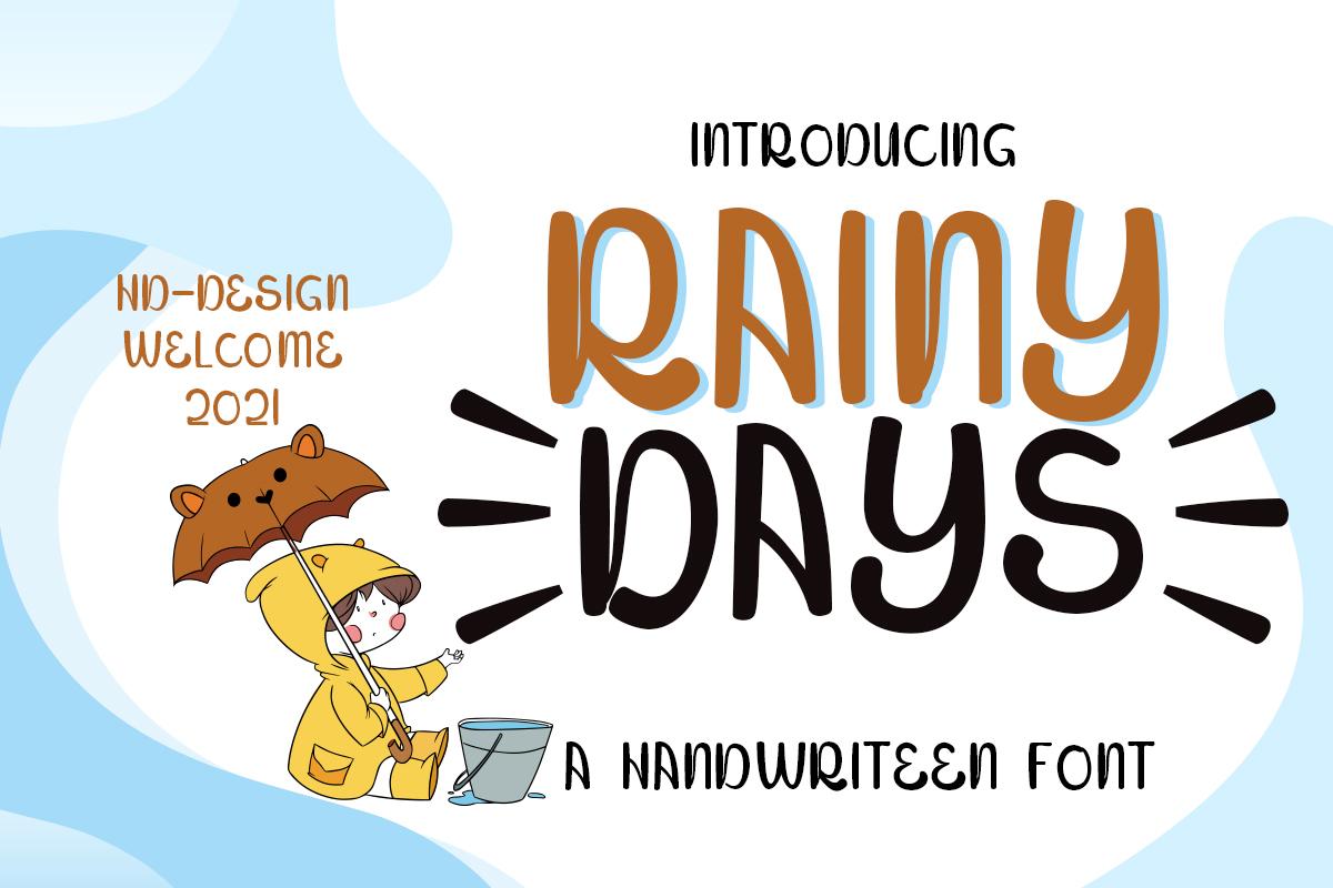 Rainy Days Font