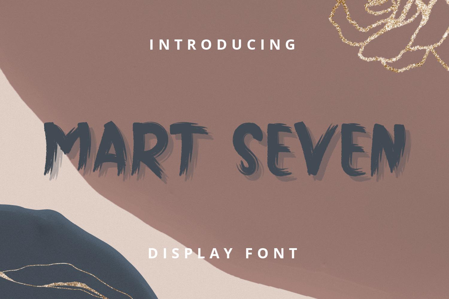 Mart Seven` Font