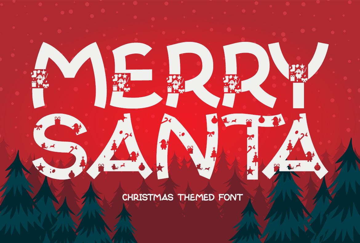 Merry Santa Font