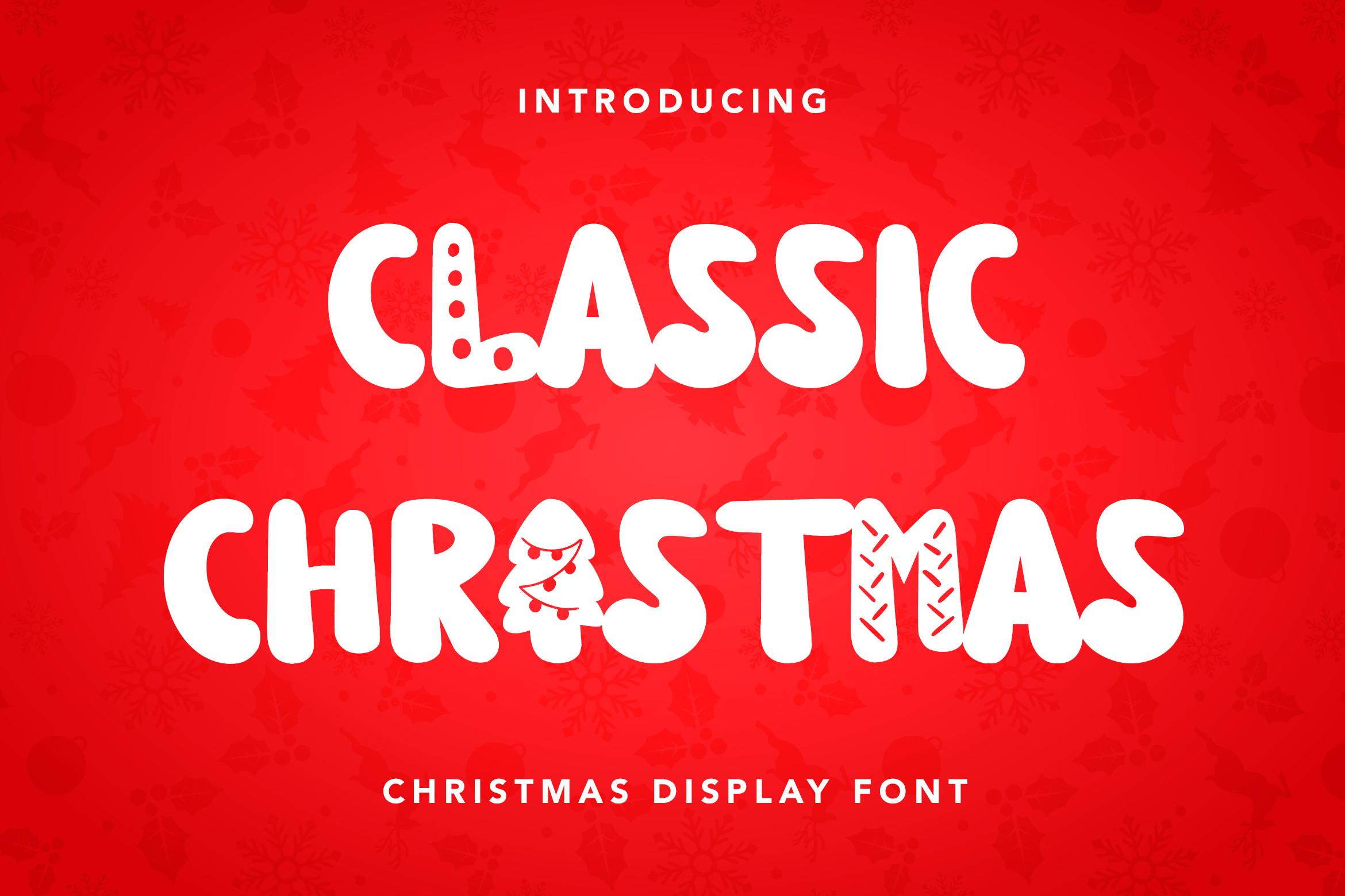 Classic Christmas Font
