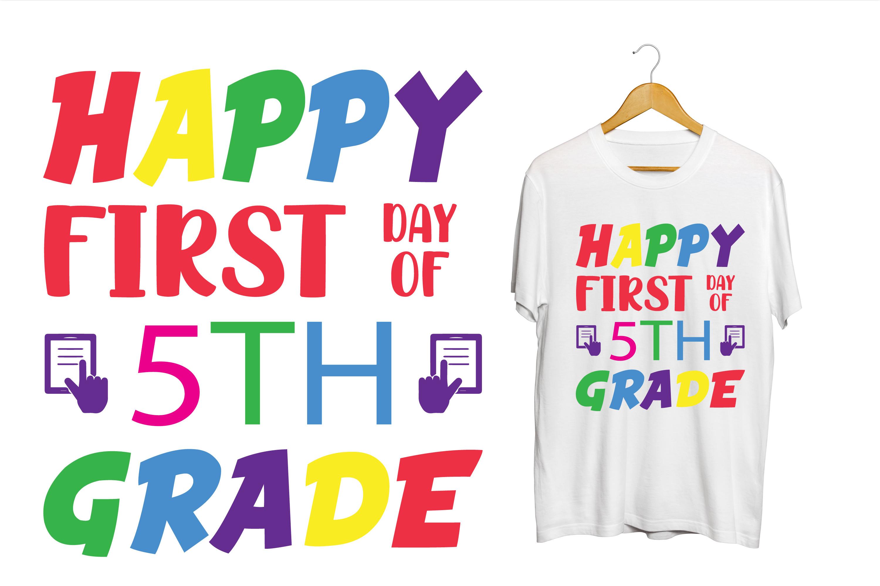 Happy First Day of 5th Grade