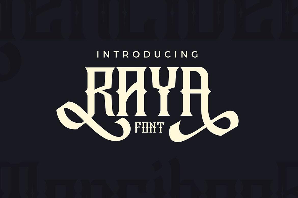 Raya Font