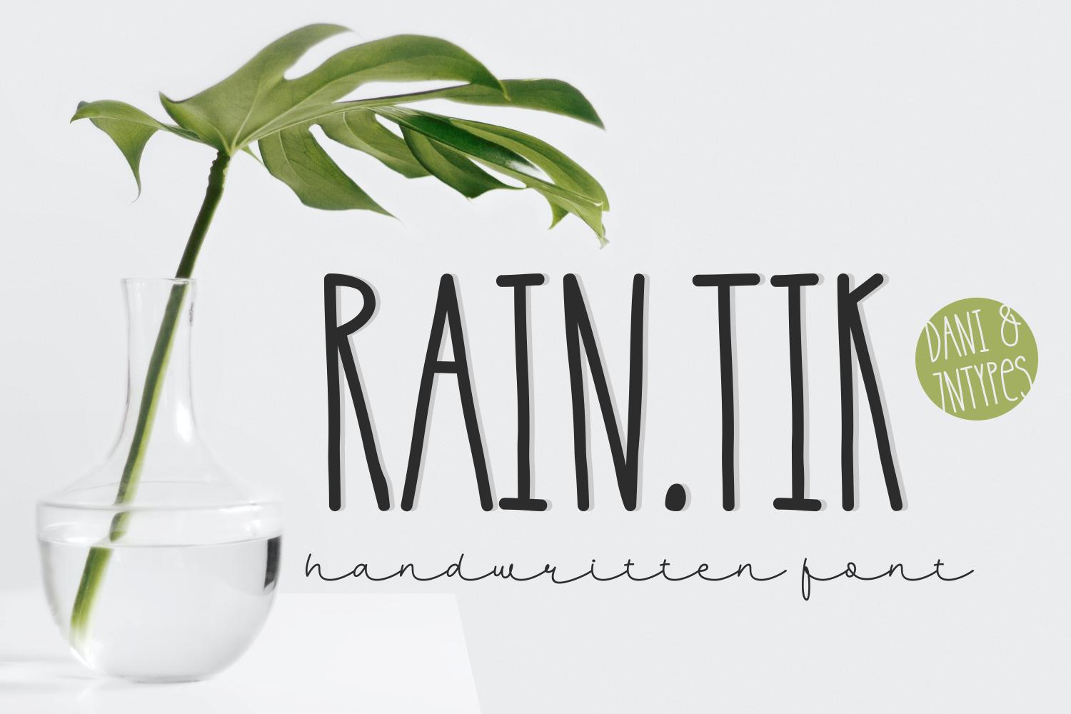 Raintik Font