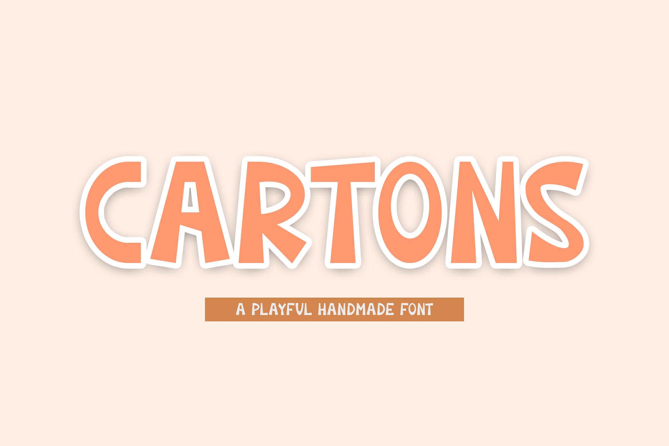 Cartons Font