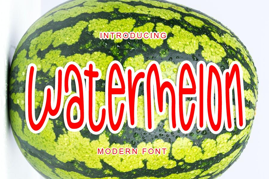 Watermelon Font