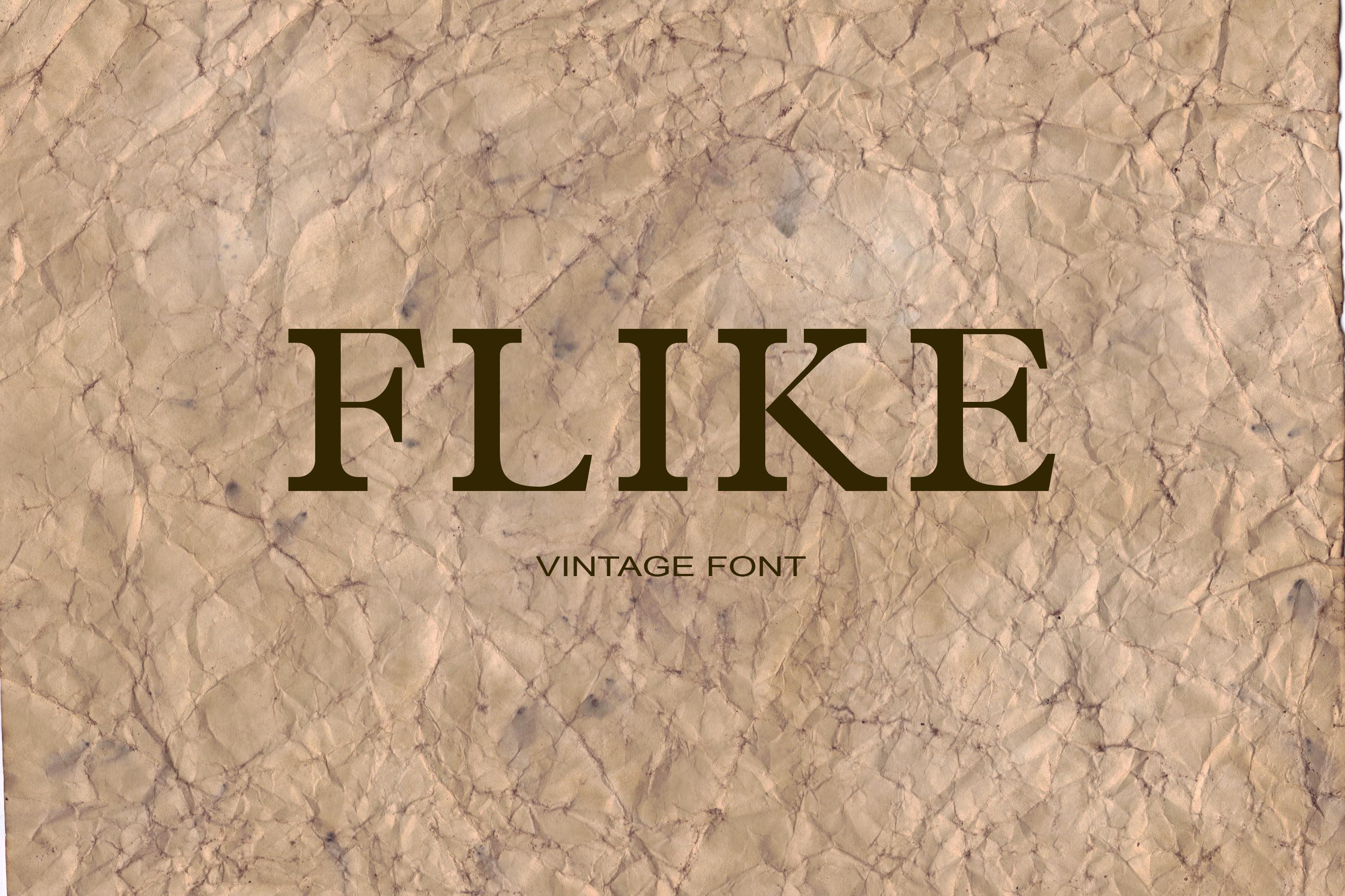 Flike Font