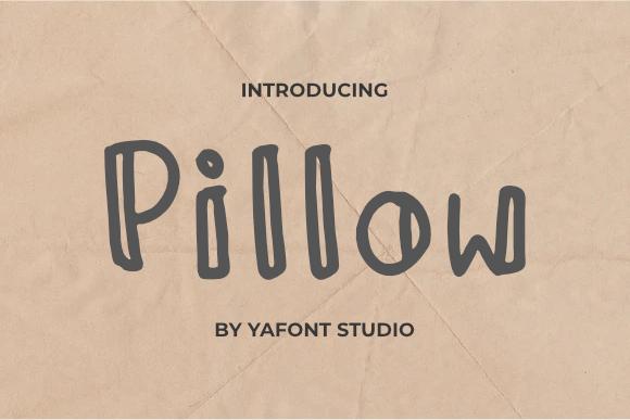 Pillow Font
