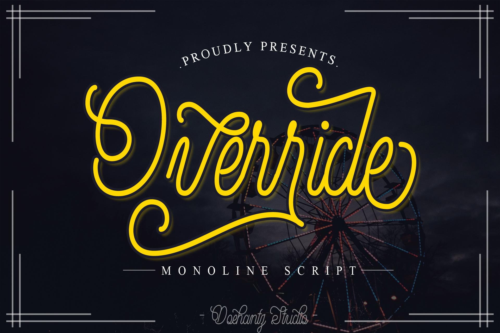 Override Font