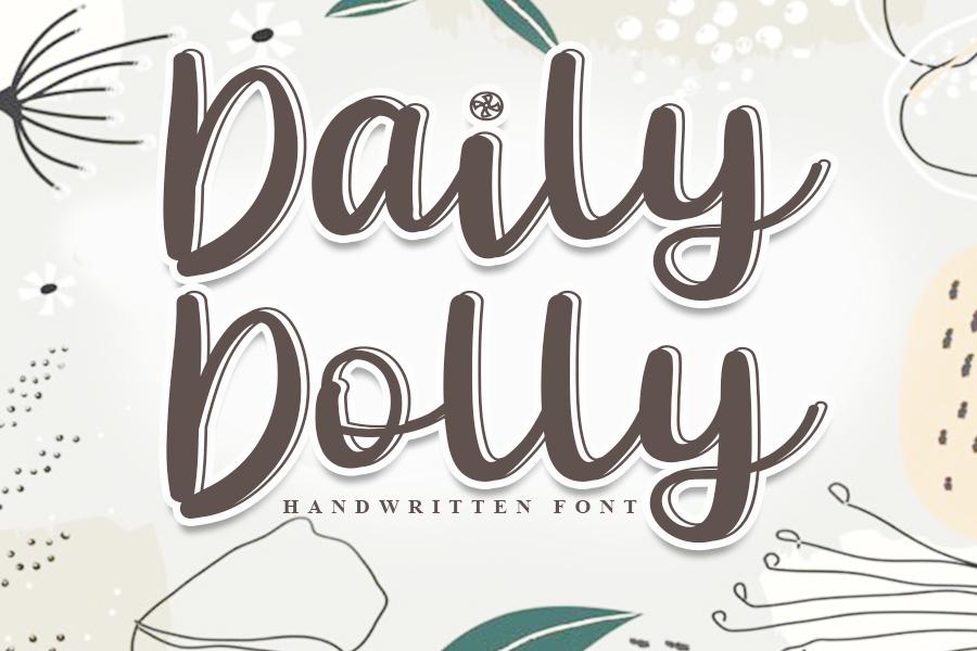 Daily Dolly Font