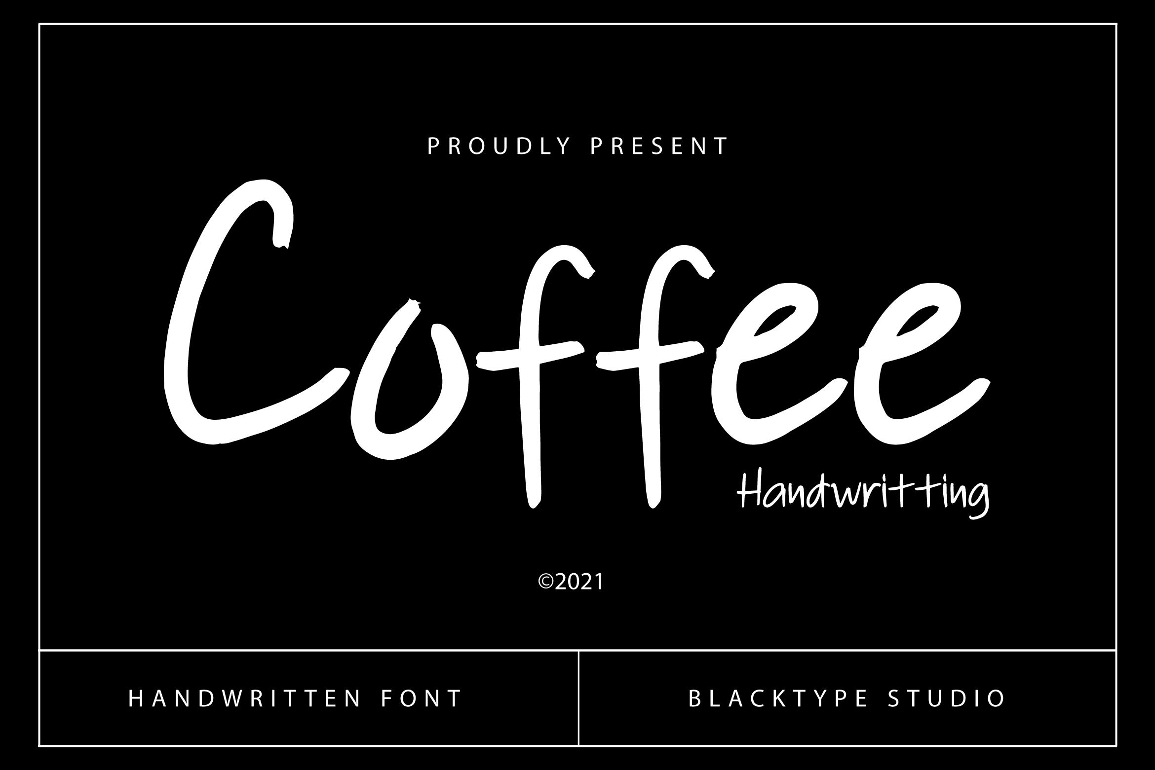 Coffee Font