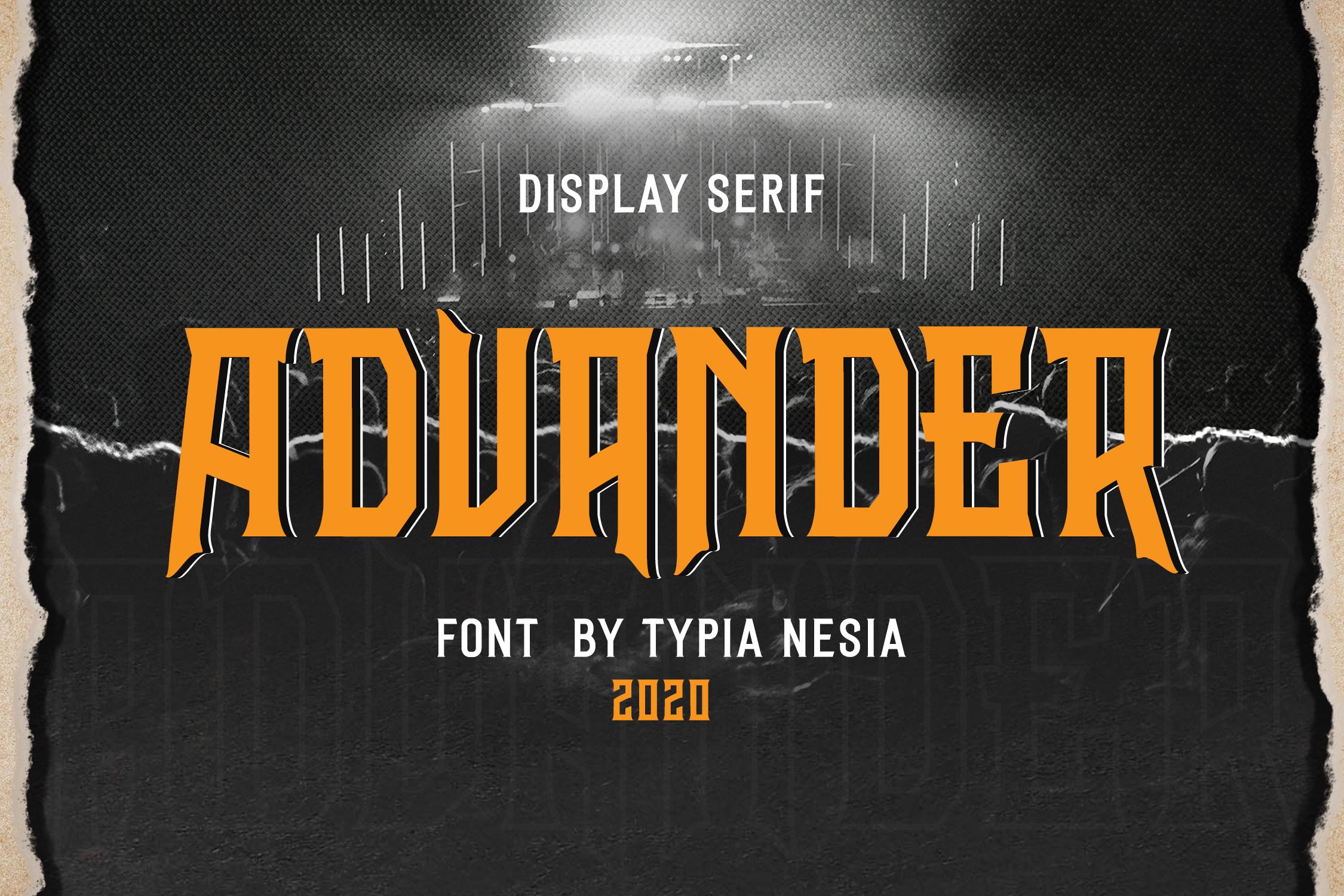 Advander Font
