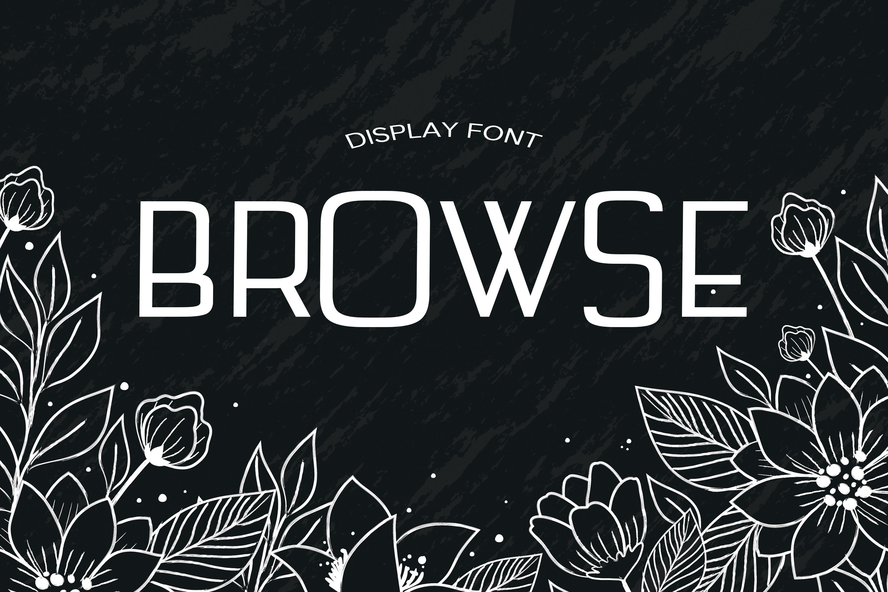 Browse Font
