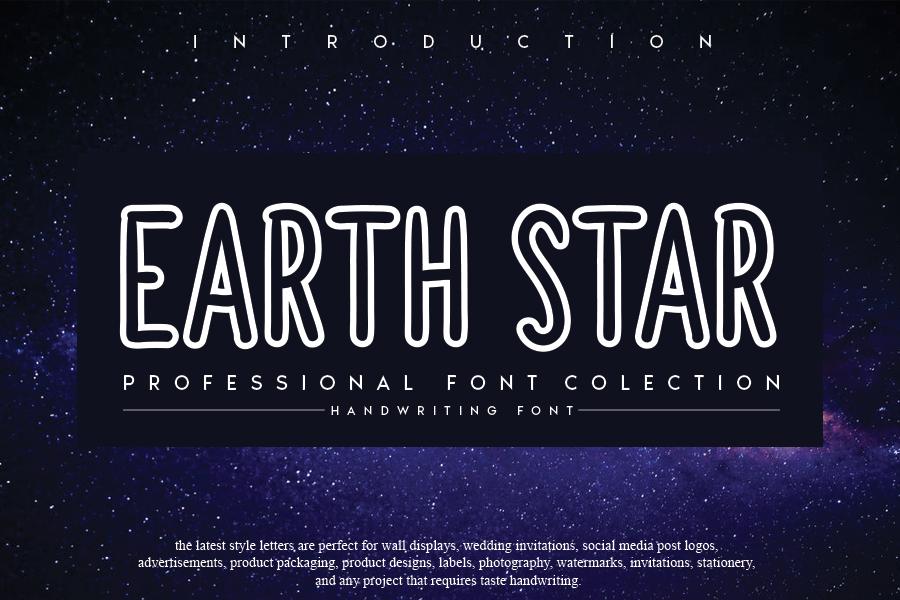 Earthstar Font