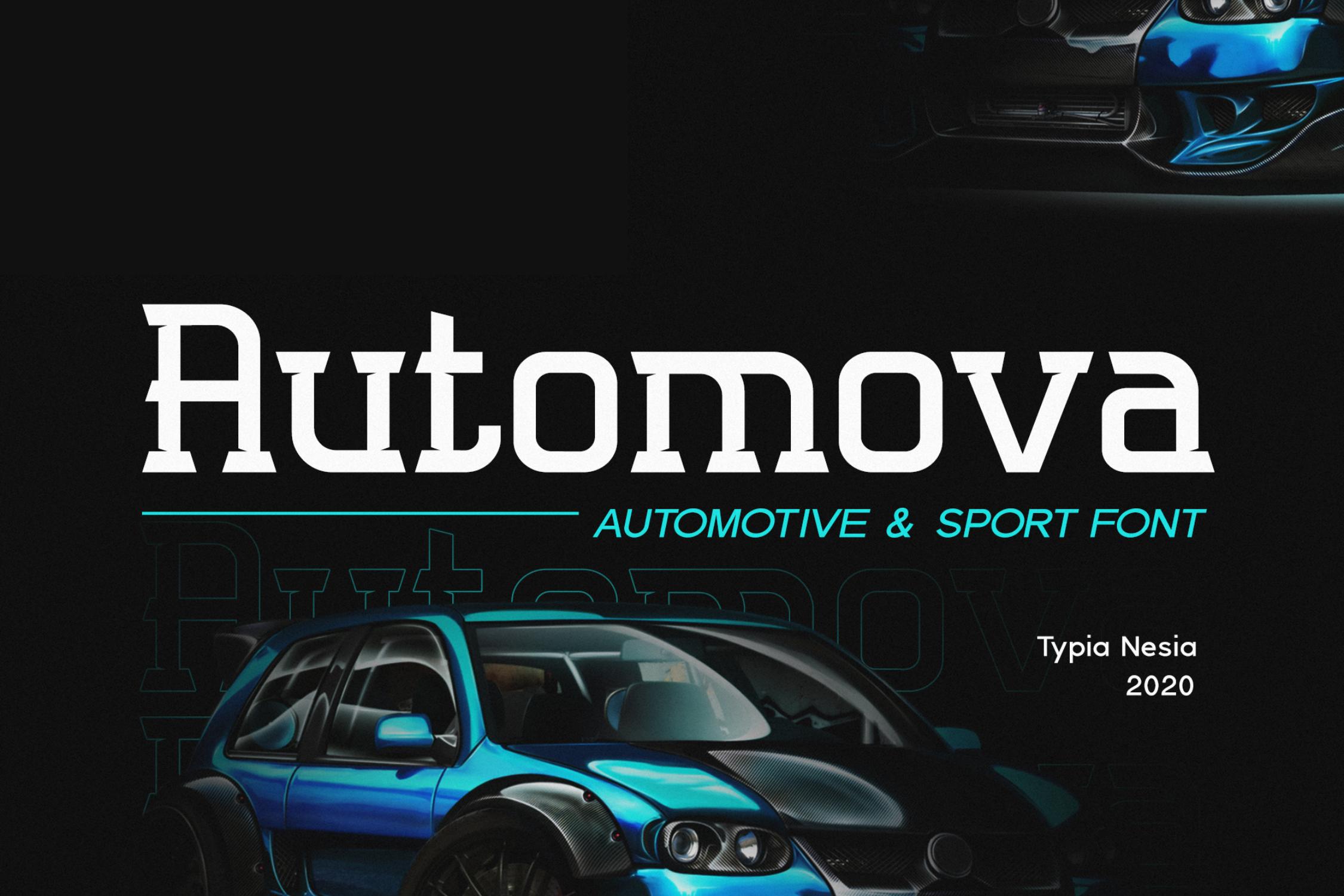 Automova Font
