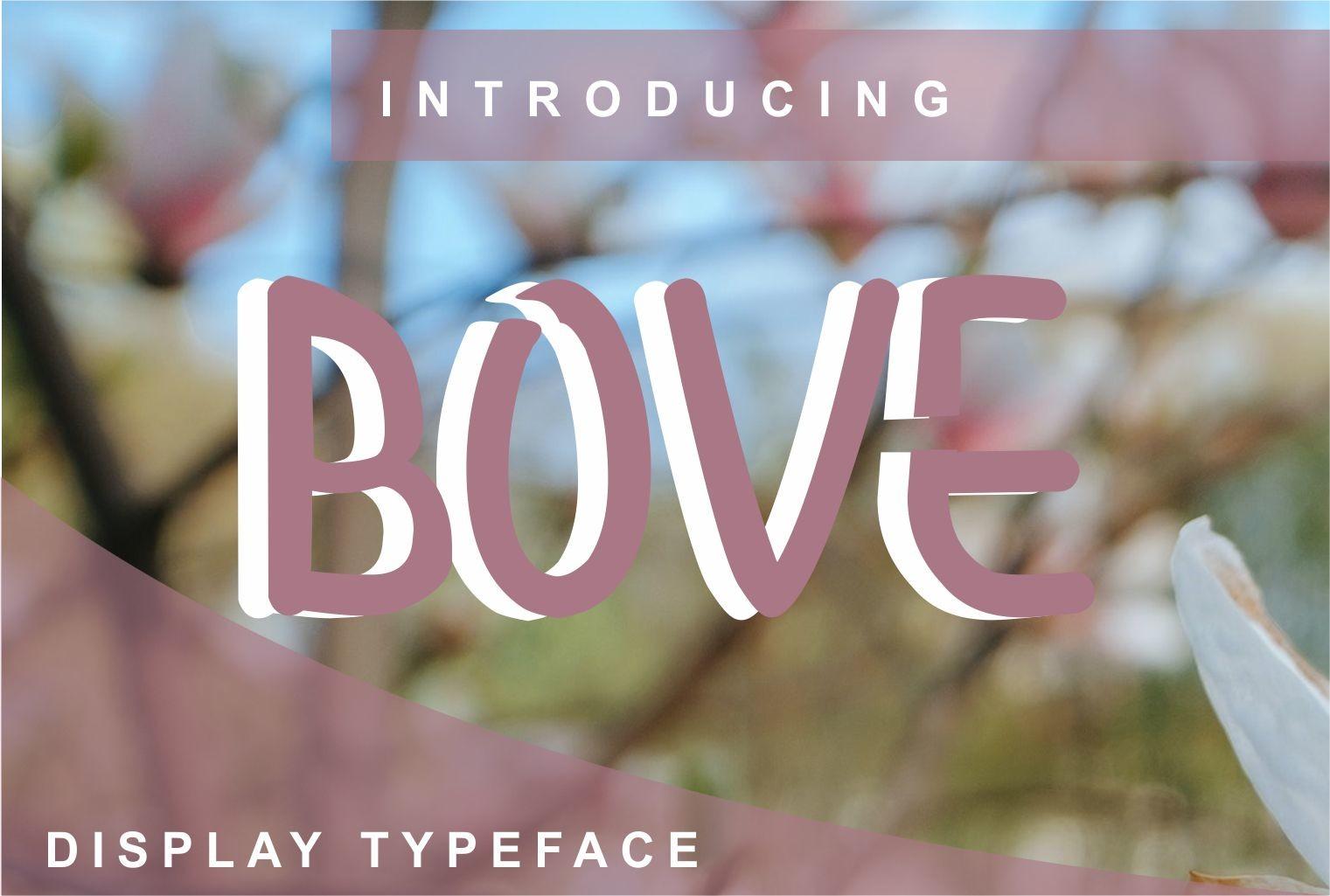 Bove Font