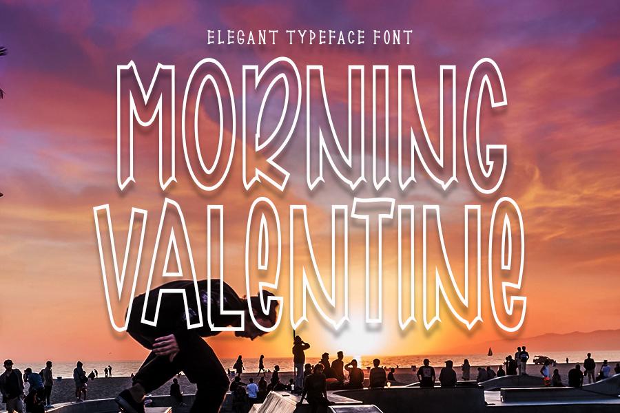 Morning Valentine Font