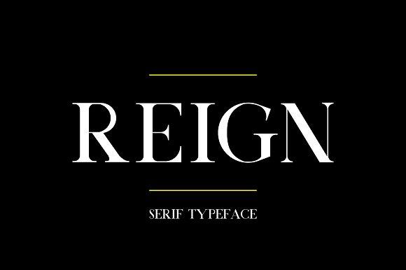 Reign Font