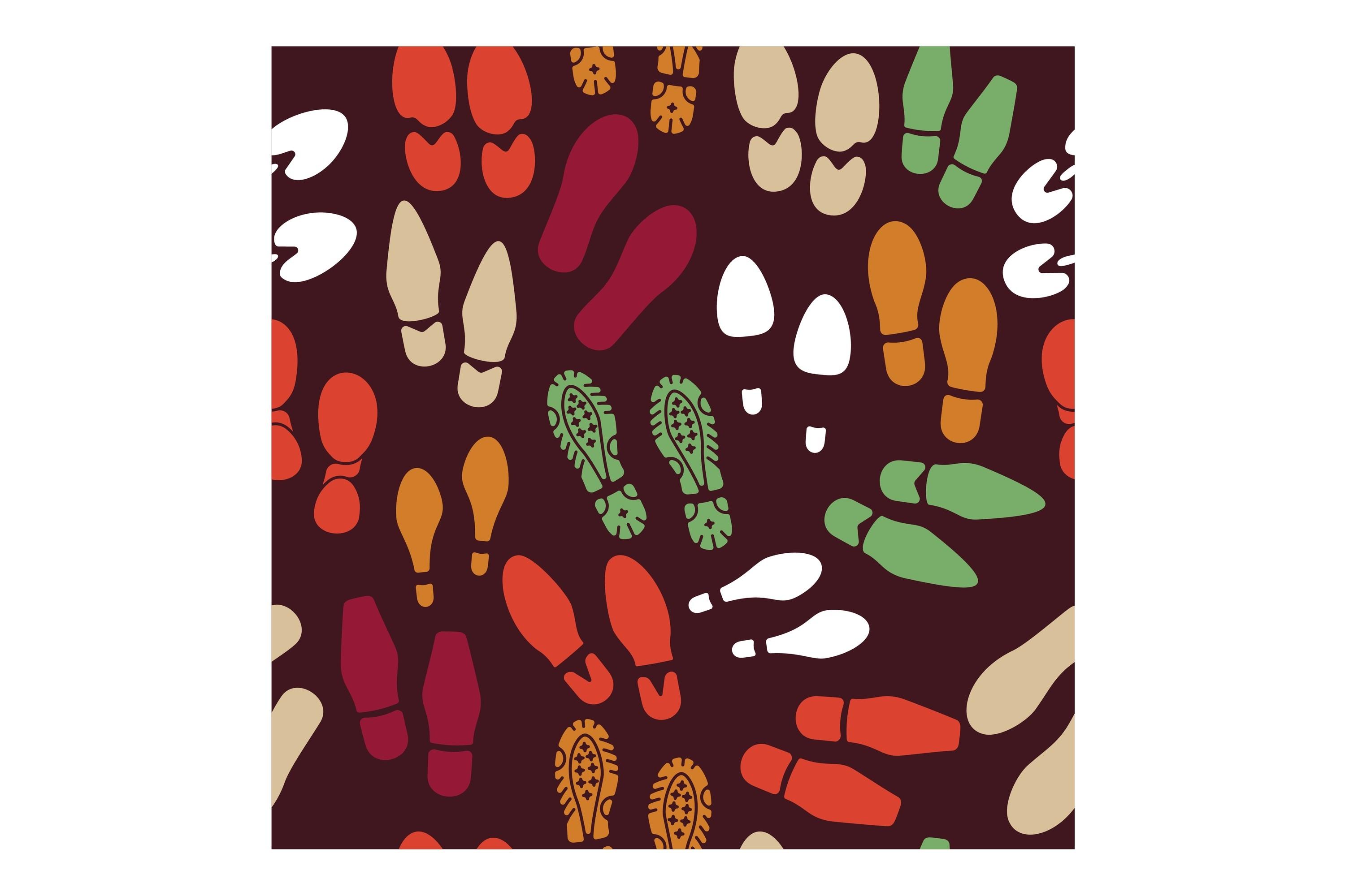The Collection of a Imprint Soles Shoes