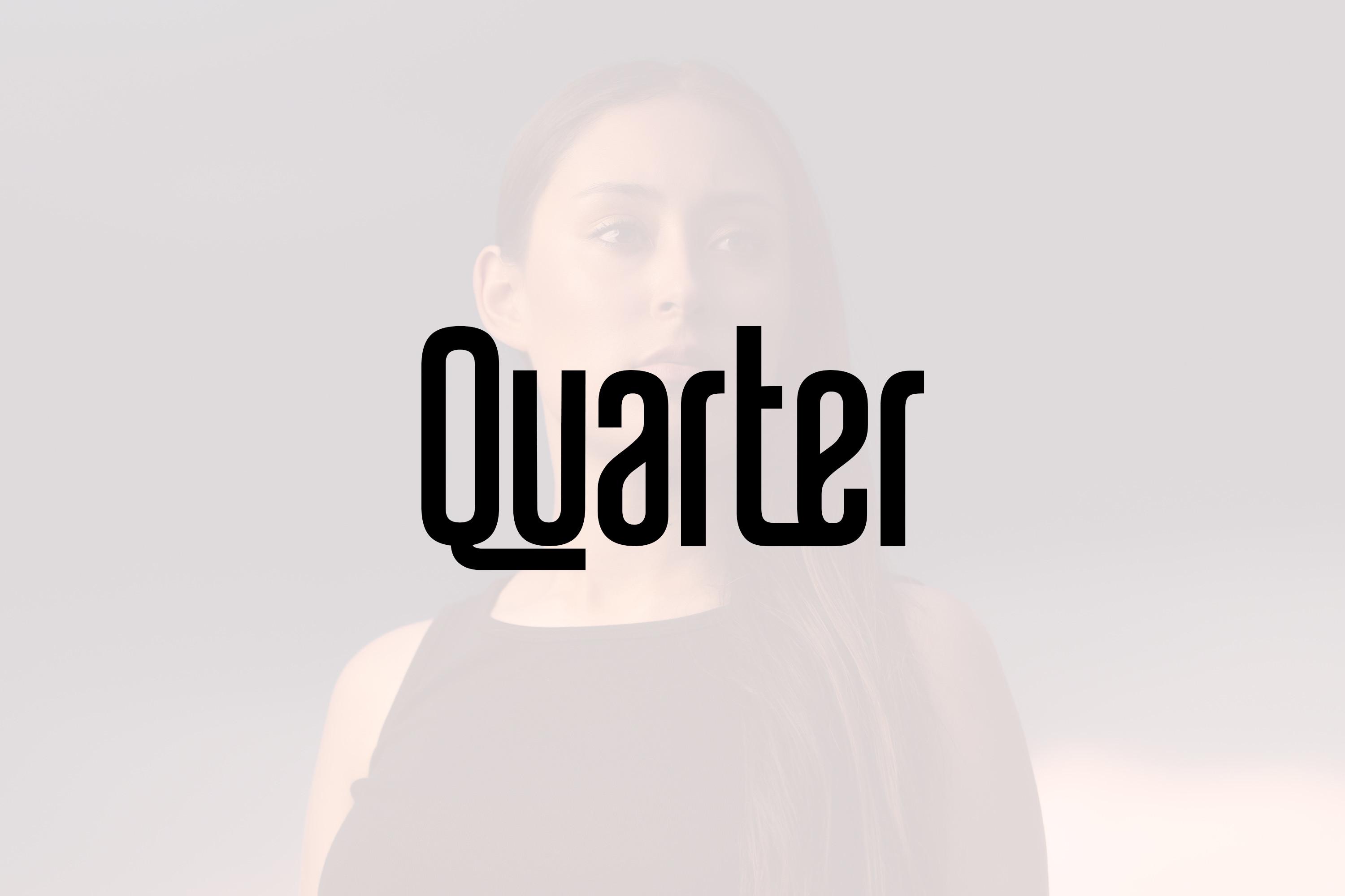 Quarter Font