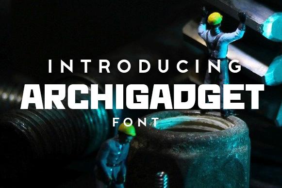 Archigadget Font